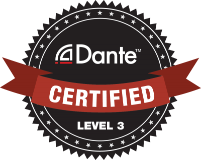 Dante Certification Level 3